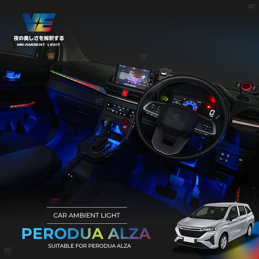 VE Perodua Alza 2022-2025 OEM Ambient Light