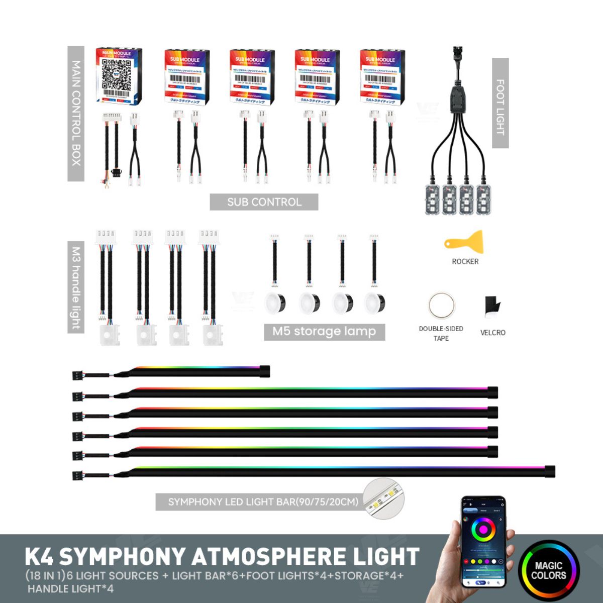 K4 Magic Universal Ambient Light