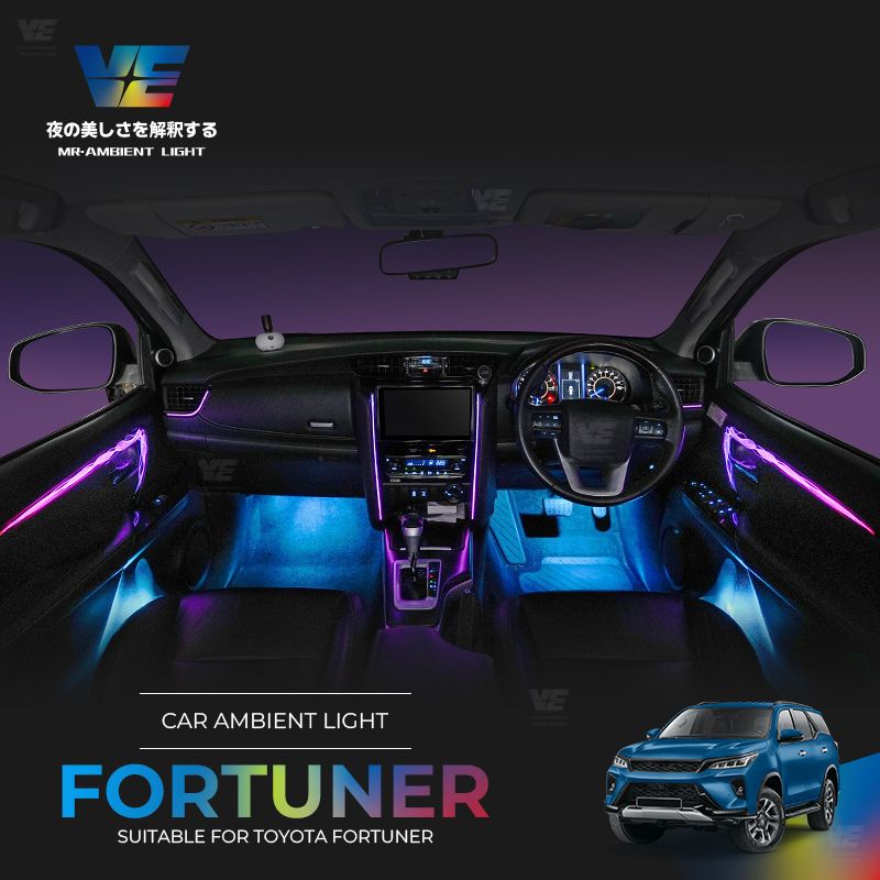 VE Toyota Fortuner 2016-2025 OEM Ambient Light