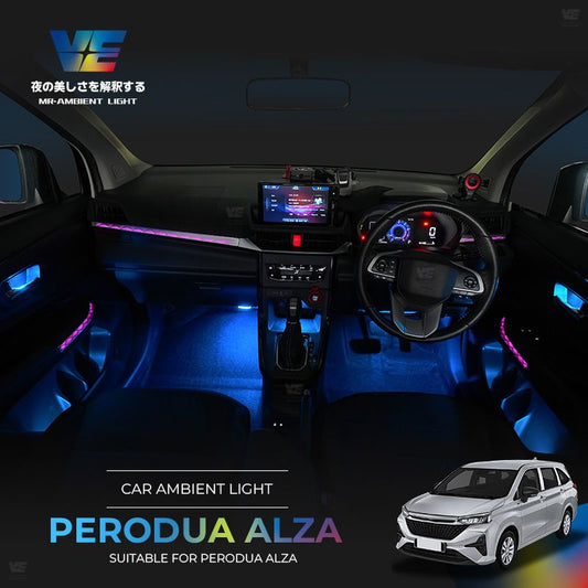 VE Perodua Alza 2022-2025 OEM Ambient Light