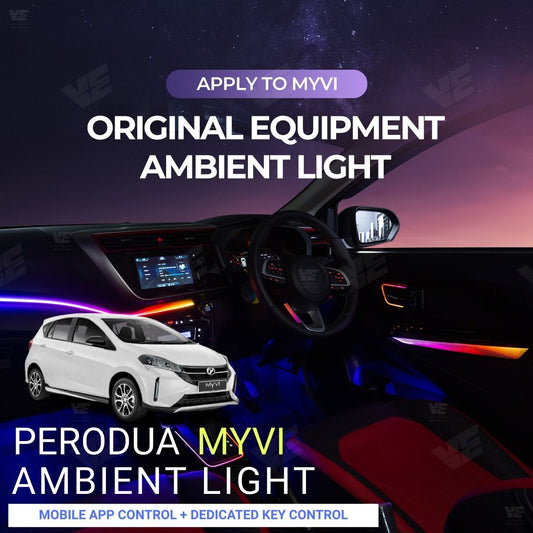 VE Perodua Myvi G3 2018-2025 OEM Ambient Light