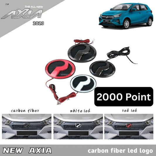 VE Perodua New Axia 2023-2026 LED Logo (Member Reward)