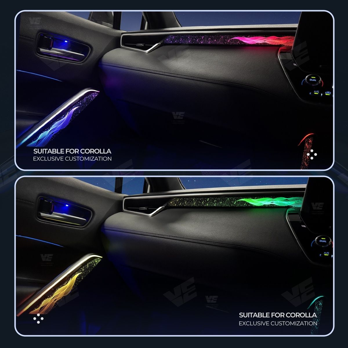 VE Toyota Corolla Cross 2021-2025 OEM Ambient Light