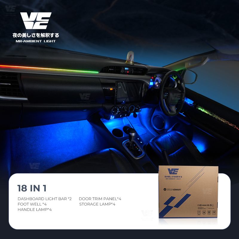 VE Toyota Hilux 2016-2025 OEM Ambient Light