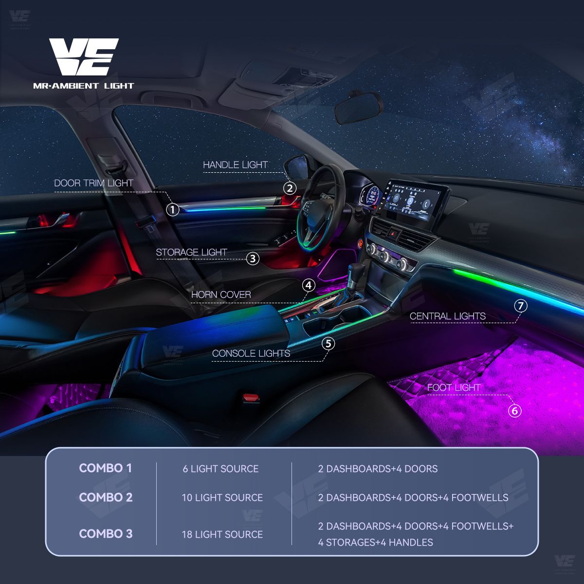 K4 Magic Universal Ambient Light