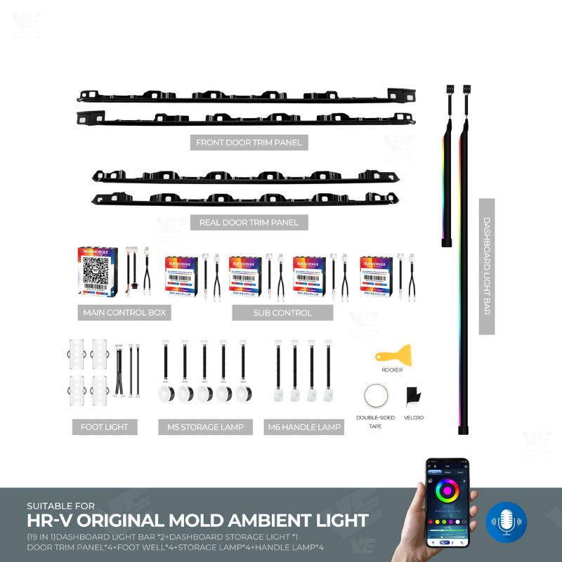 VE Honda HRV 2022-2025 OEM Ambient Light