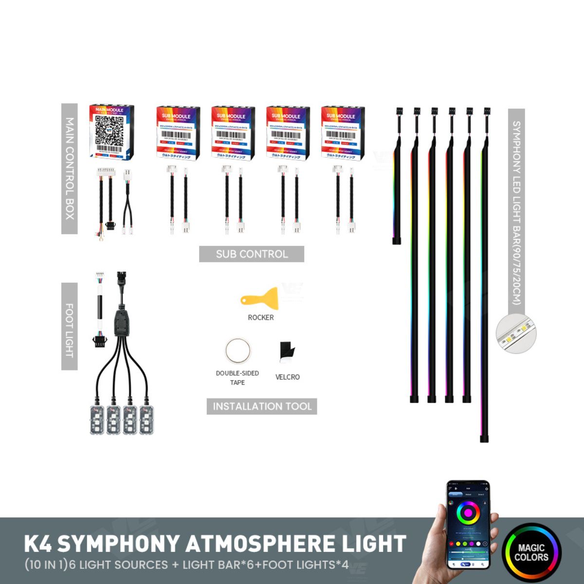 K4 Magic Universal Ambient Light