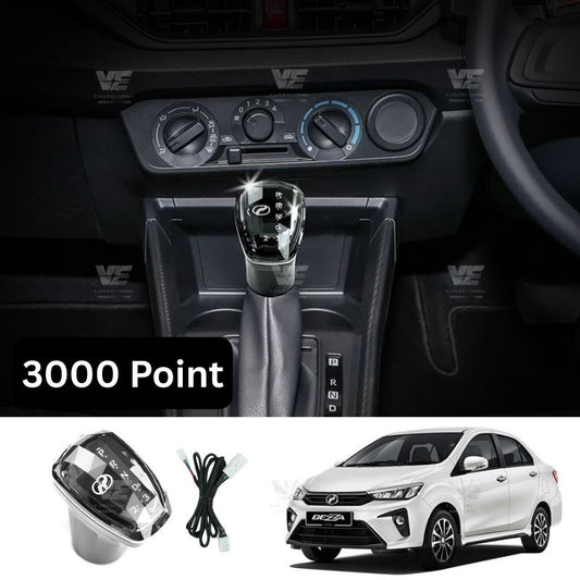 VE Crystal RGB LED Gear Shift Knob Perodua Bezza (Member Reward)