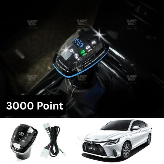 VE Crystal RGB LED Gear Shift Knob Toyota Vios (Member Reward)